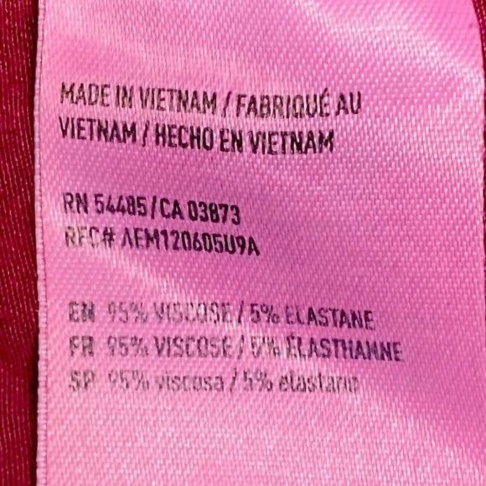 American Eagle Outfitters Viscose Spandex Soft Sexy Tee Mauve Long Sleeve Off Sh - Picture 4 of 8
